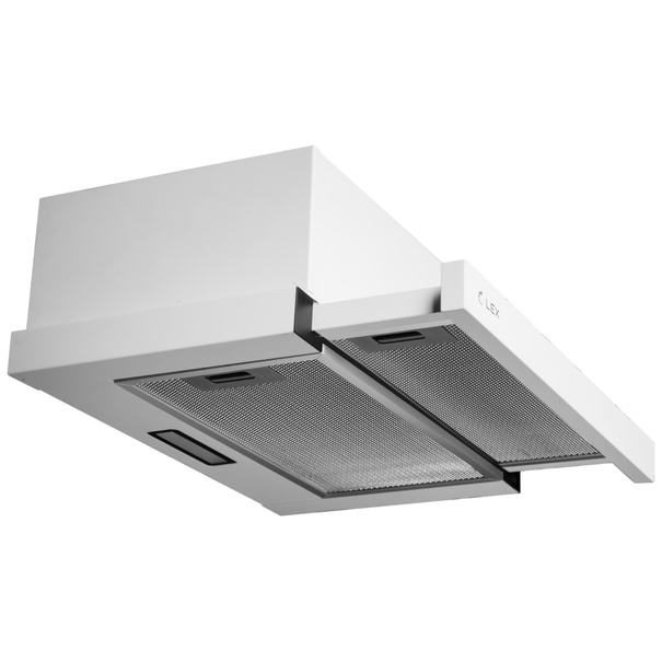 Вытяжка с выдвижным экраном LEX HUBBLE 600 (Белый)