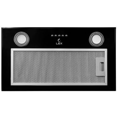 Полновстраиваемая вытяжка LEX GS BLOC P 600 (Черный)