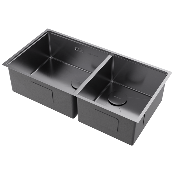 Кухонная мойка OMOIKIRI Taki 85-2-LB-U/IF Side (Нержавеющая сталь)