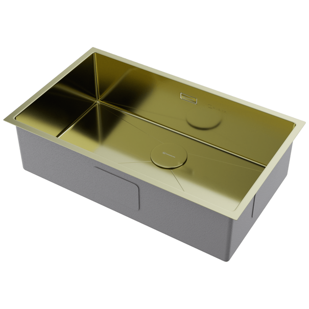 Кухонная мойка OMOIKIRI Taki 74-U/IF (Светлое золото)