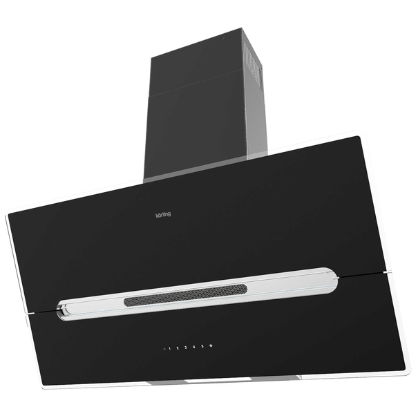 Наклонная вытяжка Korting KHC 91950 G (Черный)