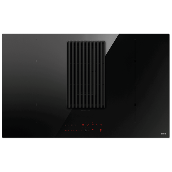 Индукционная варочная панель с вытяжкой Elica NIKOLATESLA PRIME S BL/A/83 (Черный)