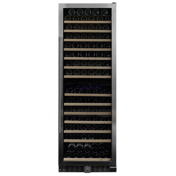 Встраиваемый винный шкаф Dunavox DX-166.428SDSK (Нержавеющая сталь)