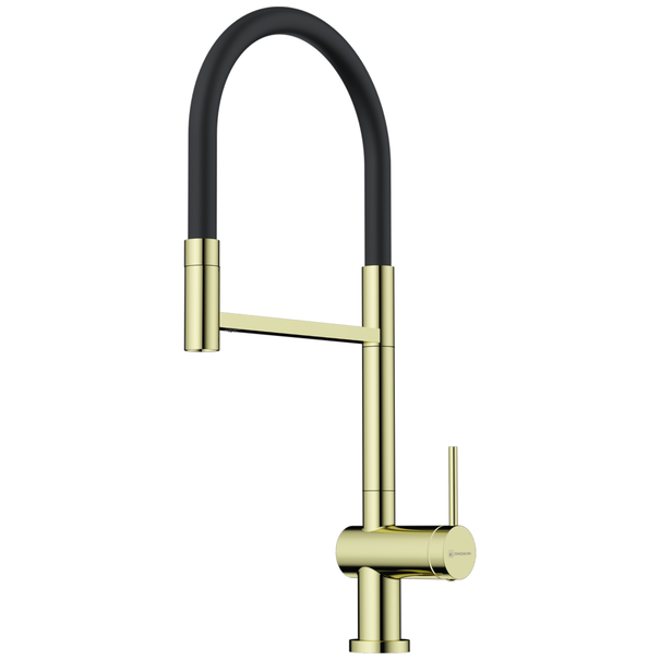 Смеситель для кухни OMOIKIRI Kanto 2 Plus-SB (Светлое золото)