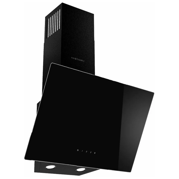 Наклонная вытяжка HiSTORY CAG 65S1 (Черный)