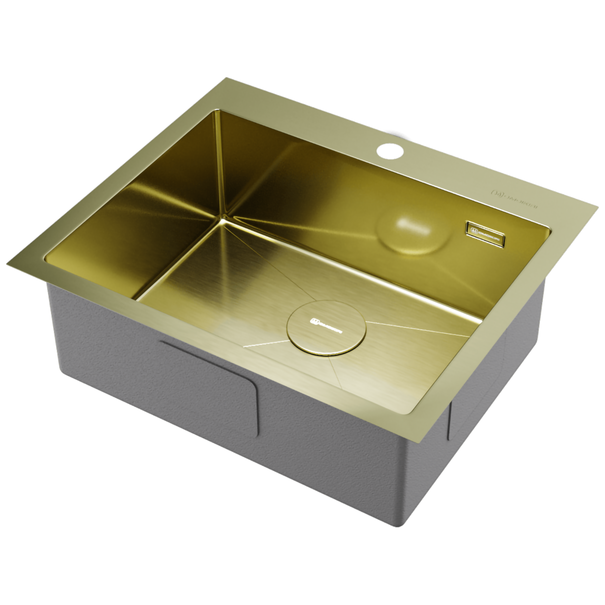 Кухонная мойка OMOIKIRI Akisame 59 (Светлое золото)