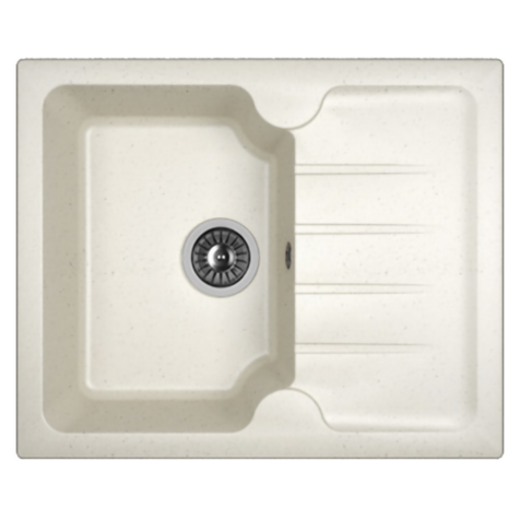 Кухонная мойка Dr. Gans ЛОРА 620 (Белый)
