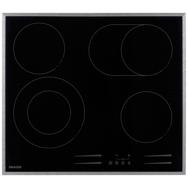 Электрическая варочная панель GRAUDE EK 60.2 E (Черный)