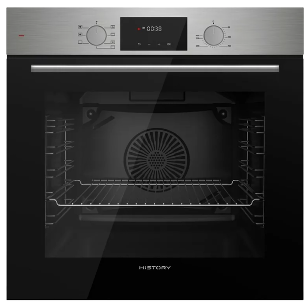 Электрический духовой шкаф HiSTORY OE728L.F (Нержавеющая сталь)