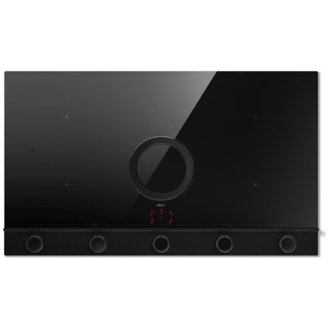 Индукционная варочная панель с вытяжкой Elica NIKOLATESLA UNPLUGGED EVO /A/90 (Черный)