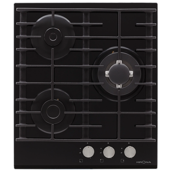 Газовая варочная панель Krona HAGEL 45 W (Черный)