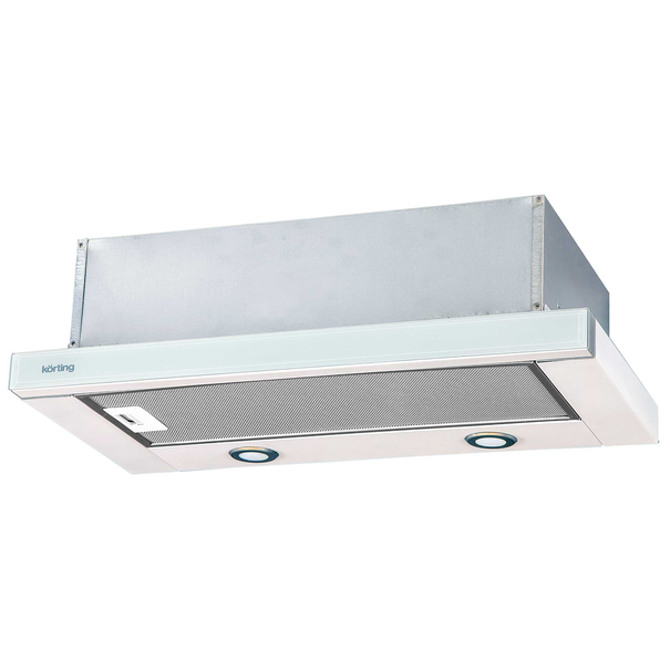 Вытяжка с выдвижным экраном Korting KHP 6617 G (Белый)