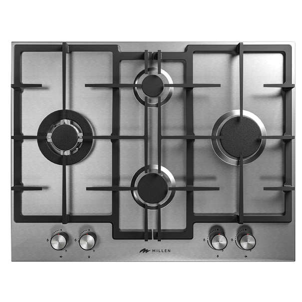 Газовая варочная панель MILLEN MGHD 6501 (Нержавеющая сталь)