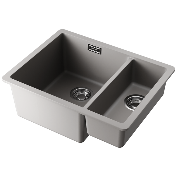 Кухонная мойка OMOIKIRI Kata 55-2-U (Leningrad Grey)