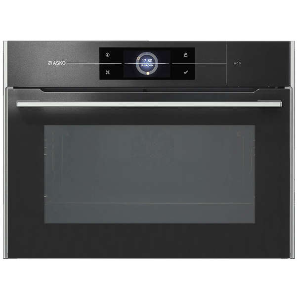 Компактный духовой шкаф с свч и паром Asko OCSM8478 (Черный)