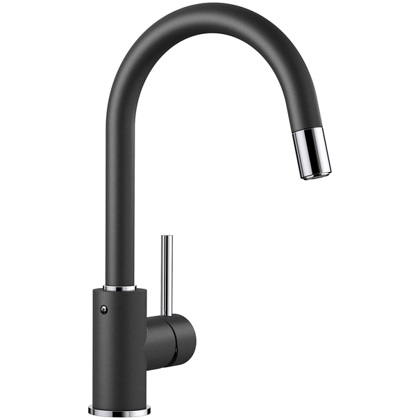 Смеситель для кухни Blanco Mida-S Silgranit (Антрацит)