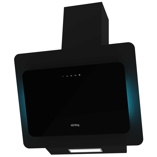 Наклонная вытяжка Korting KHC 67590 G (Черный)