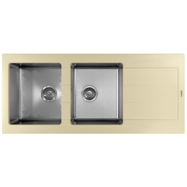 Кухонная мойка Florentina КОМБИ 1160 (Шампань)
