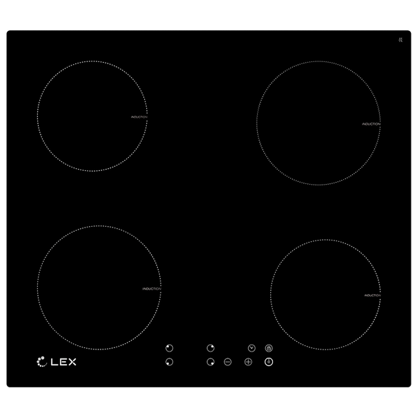 Индукционная варочная панель LEX EVI 640-1 (Черный)