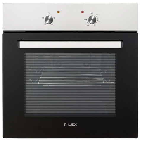 Электрический духовой шкаф LEX EDM 040 (Нержавеющая сталь)
