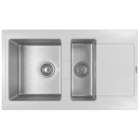 Кухонная мойка Florentina КОМБИ 860К (Жасмин)
