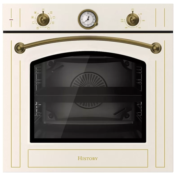 Электрический духовой шкаф HiSTORY OE778B.R (Бежевый)
