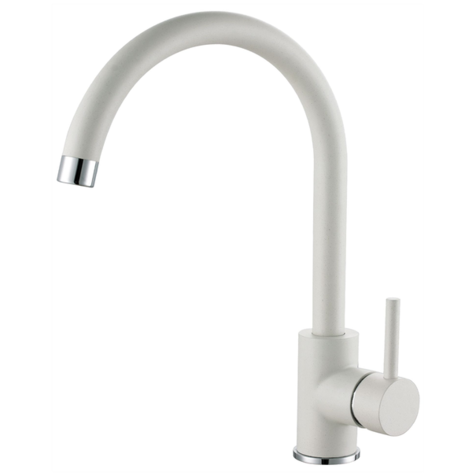 Смеситель для кухни Alveus Genesis Kati (Белый)