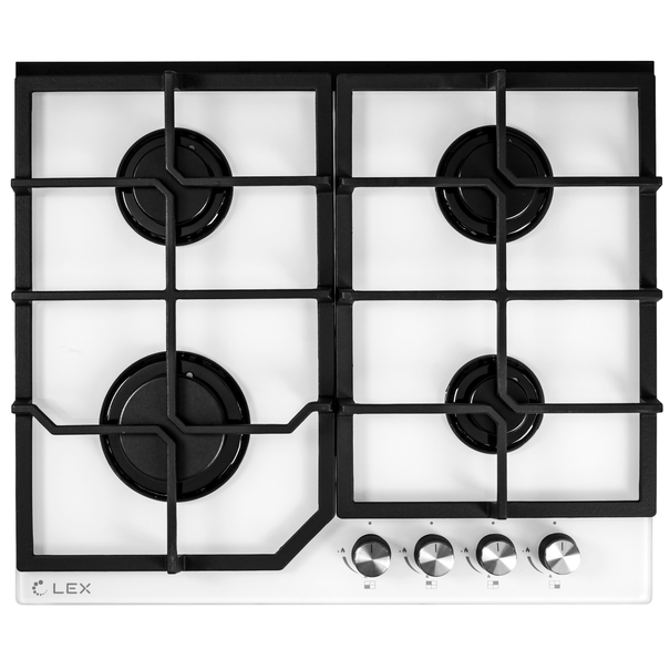 Газовая варочная панель LEX GVG 642 (Белый)