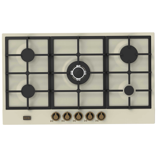 Газовая варочная панель Korting HG 961 CT (Слоновая кость)