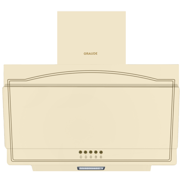 Наклонная вытяжка GRAUDE DHK 60.1 (Бежевый)