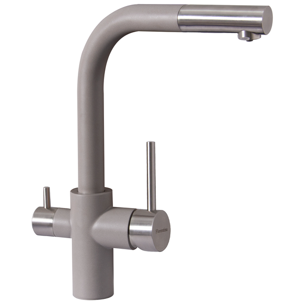 Смеситель для кухни Florentina КРИСТАЛЛ FL (Грей)