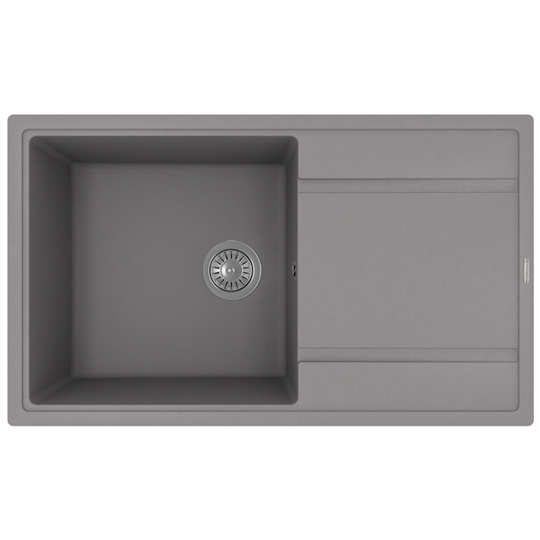 Кухонная мойка Florentina ЛИПСИ 860 (Серый шелк)