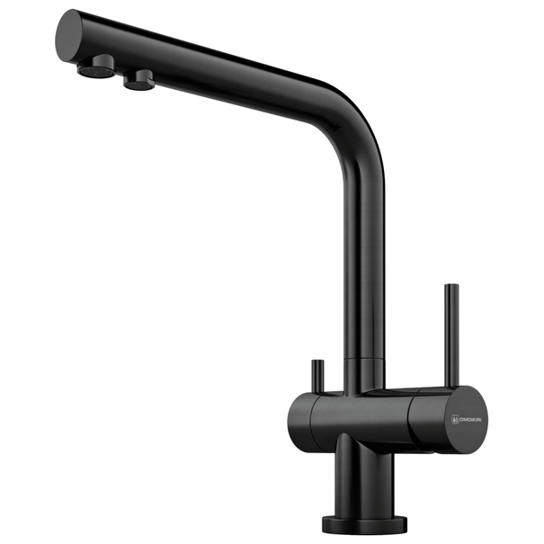 Смеситель для кухни OMOIKIRI Nagano (Вороненая сталь)