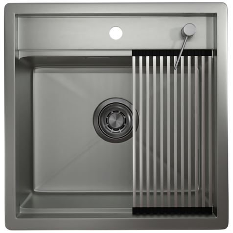 Кухонная мойка GRANULA KS-5051 (Нержавеющая сталь [Матовая])