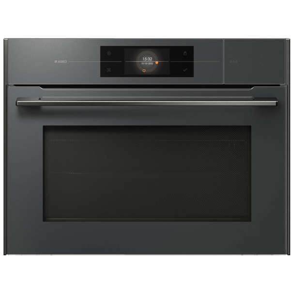 Компактный духовой шкаф с свч и паром Asko OCSM8478 (Серый жемчуг)