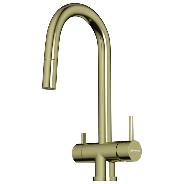 Смеситель для кухни OMOIKIRI Akita-S (Светлое золото)
