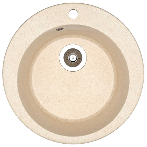 Кухонная мойка Dr. Gans ГАЛА (Латте)