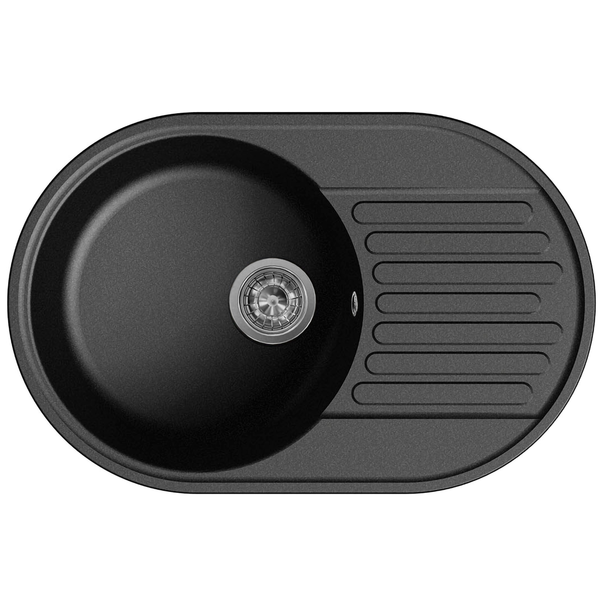 Кухонная мойка LEX COMO 740 (Черный)
