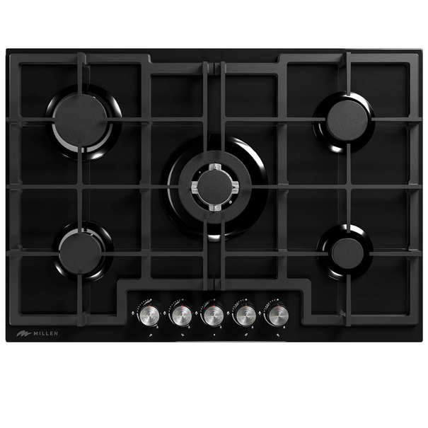 Газовая варочная панель MILLEN MGHGD 7501 (Черный)