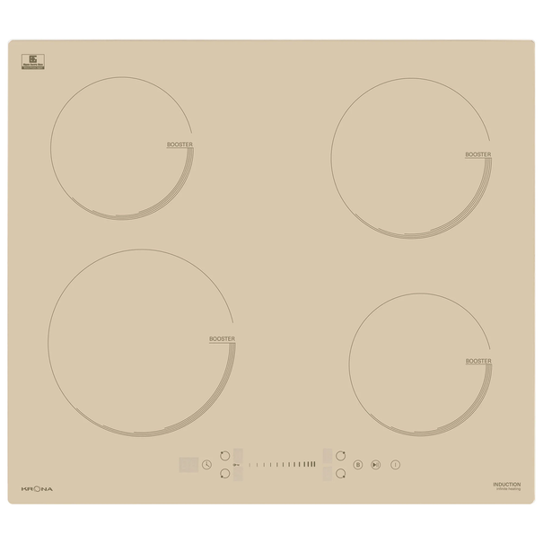 Индукционная варочная панель Krona VENTO 60 B (Слоновая кость)