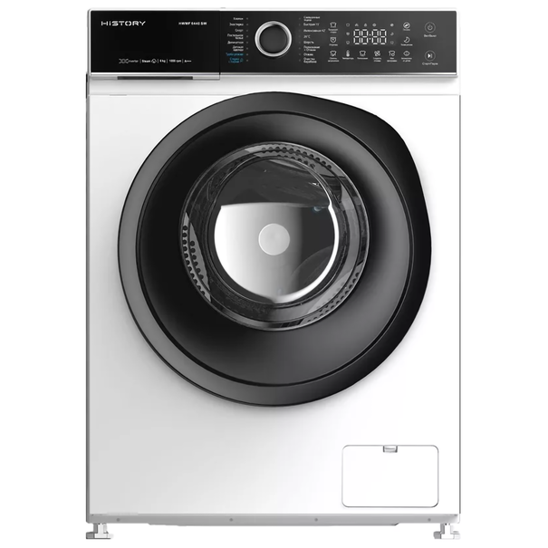 Стиральная машина HiSTORY HWMF 6440 (Белый / Черный)