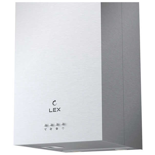 Островная прямоугольная вытяжка LEX TUBO QUATTRO ISOLA 350 (Нержавеющая сталь)