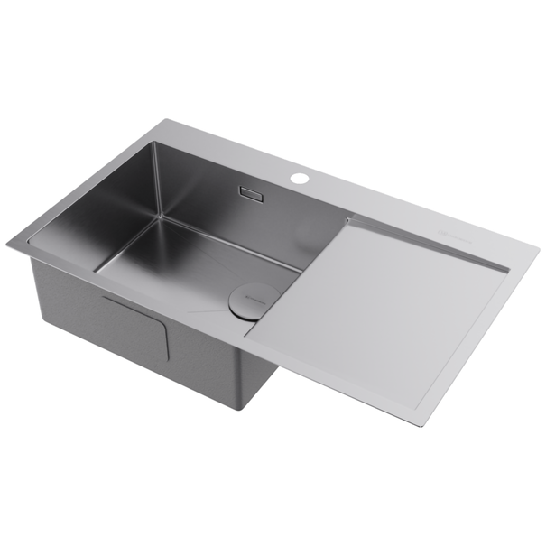 Кухонная мойка OMOIKIRI Akisame 86 Side-L (Нержавеющая сталь)