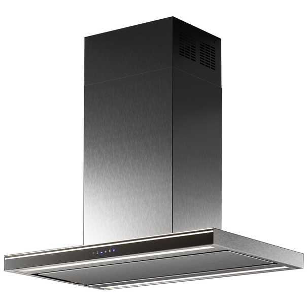 Островная Т-образная вытяжка Falmec LUMINA NRS ISOLA 90 (Черный)