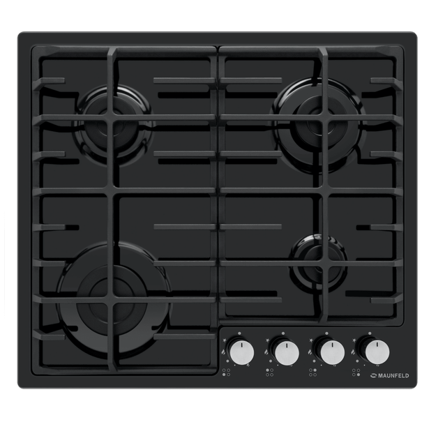 Газовая варочная панель MAUNFELD EGHE.64.6C /G (Черный)