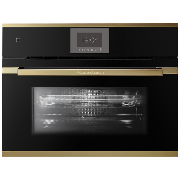 Компактный духовой шкаф с свч Kuppersbusch CBM 6550.0 S (Gold)