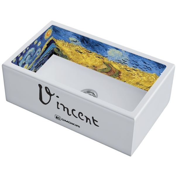 Кухонная мойка OMOIKIRI Mikura 76-Vangogh (Белый)