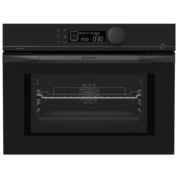 Компактный духовой шкаф с свч De Dietrich DKC4536 (Черный)