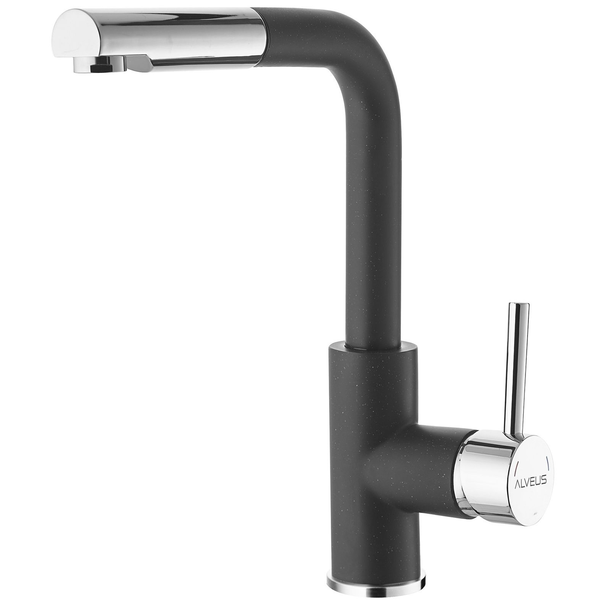 Смеситель для кухни Alveus Siros-P (Черный)