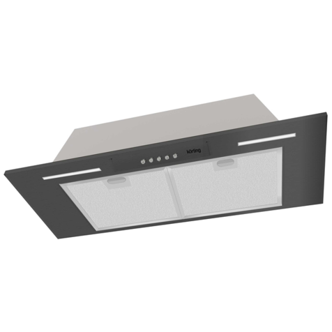 Полновстраиваемая вытяжка Korting KHI 9931 (Черный)